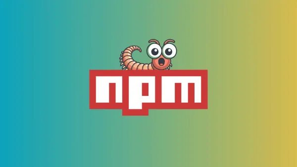 Shai-Hulud, kompjuterski crv, NPM logo